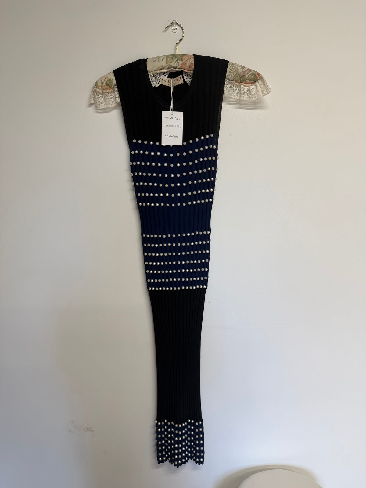 Preloved Navy Emilio Pucci Dress Size Medium