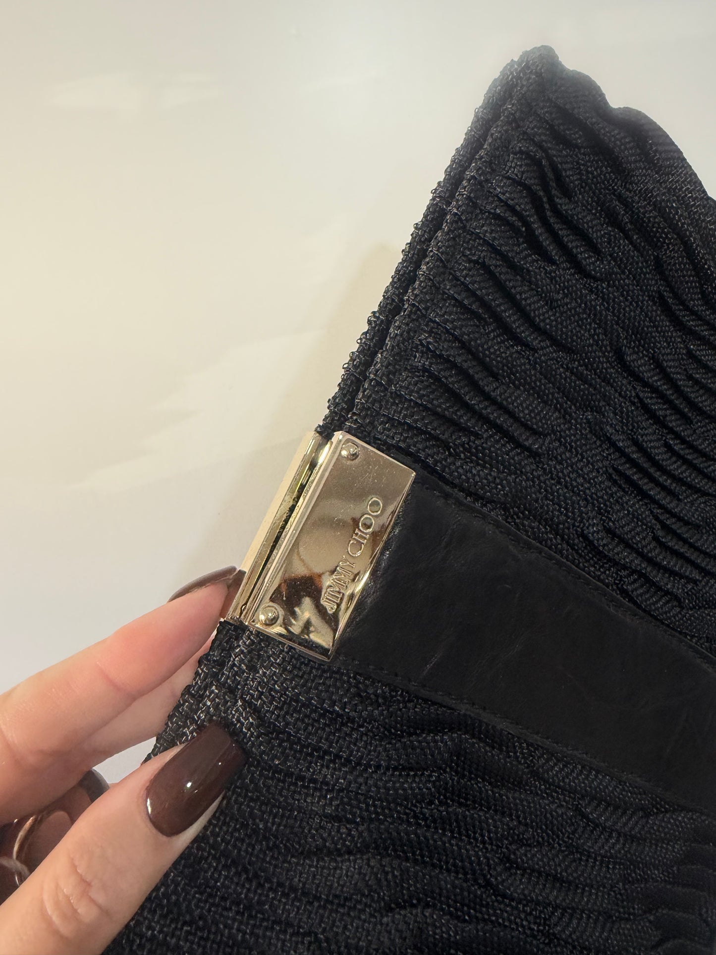 Black Jimmy Choo Clutch