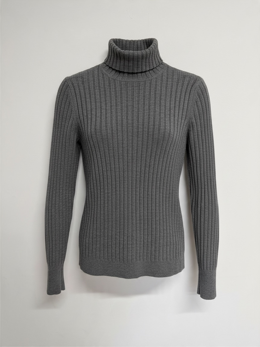 Preloved Burberry Jumper Medium Grey