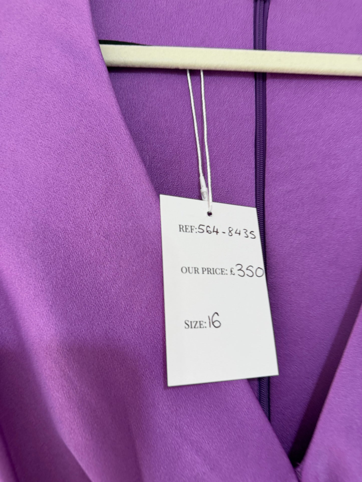 Preloved Purple Alex Perry Dress, Size 16