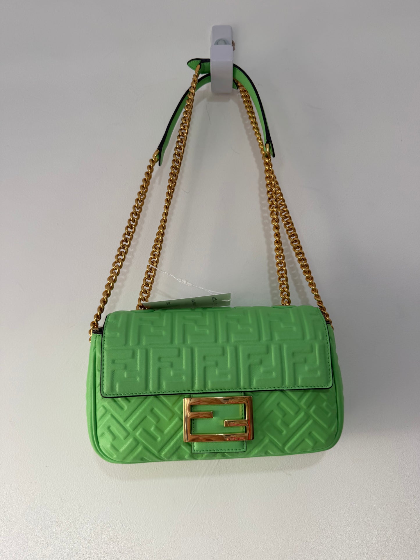 Pre-loved Green Fendi Handbag