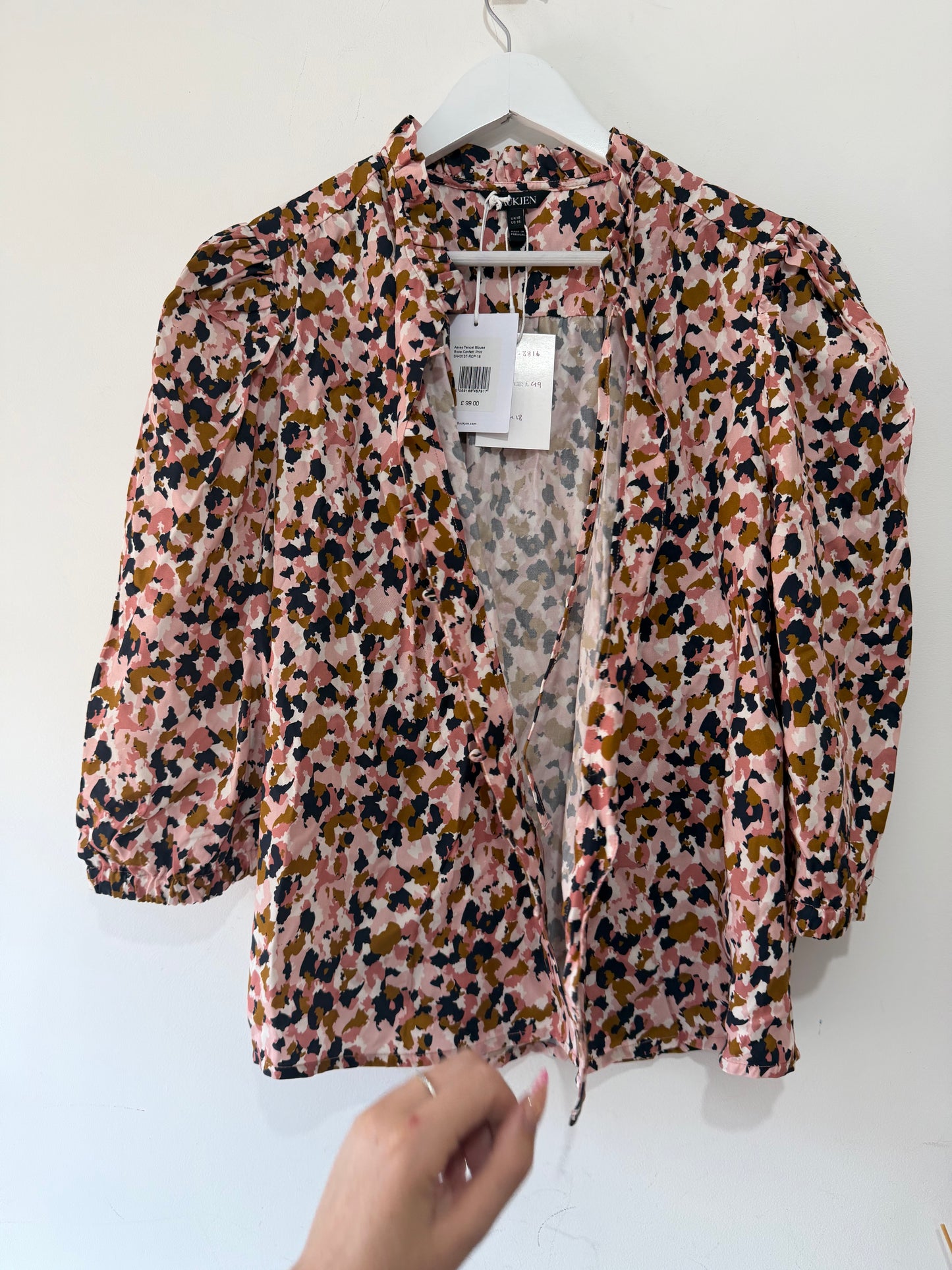 Preloved brand new Multicoloured Baukjen Blouse, Size 18
