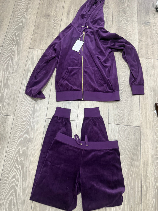 Purple Juicy Couture Co-Ord, XS