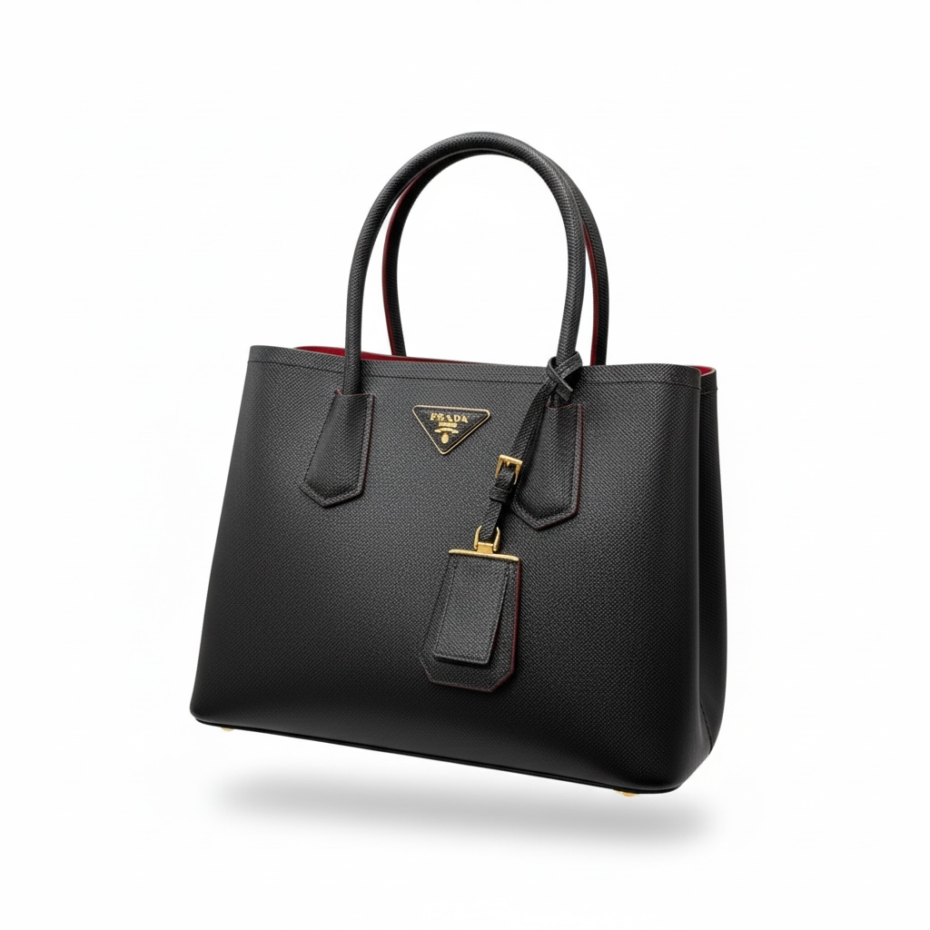 Pre-owned Small Prada Galleria Saffiano leather bag, Immaculate/New