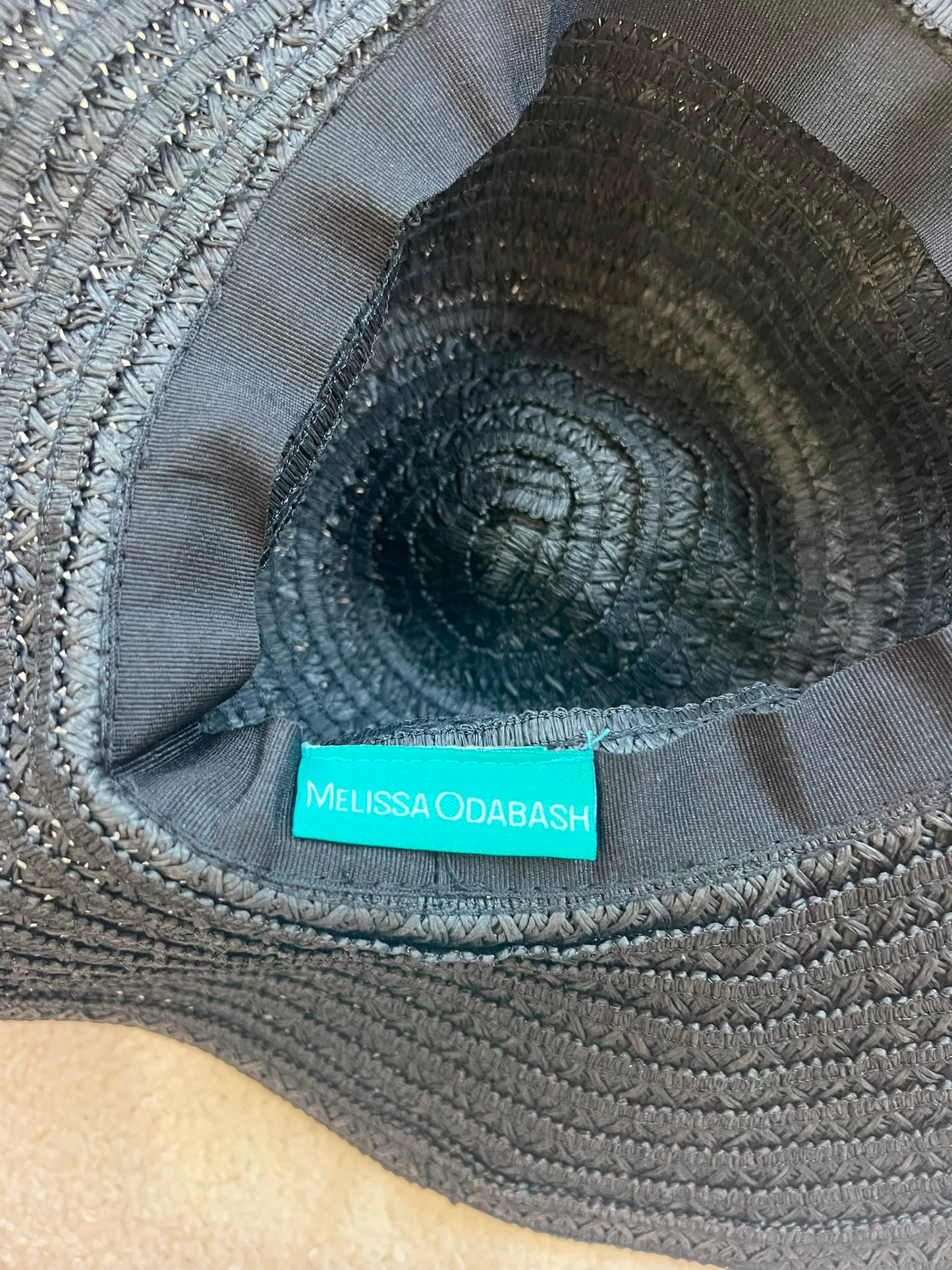 Preloved Black Melissa Obabash Hat