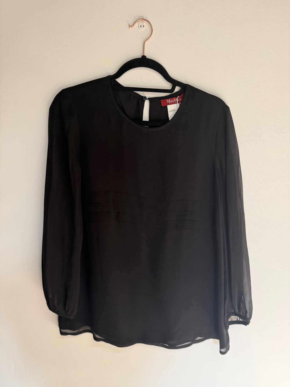 Preloved MaxMara Dress UK 10 Black