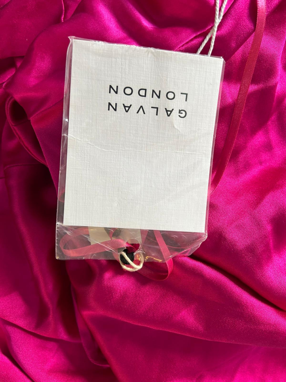 Pre-owned, Pink Galvan London Dress, Size 10