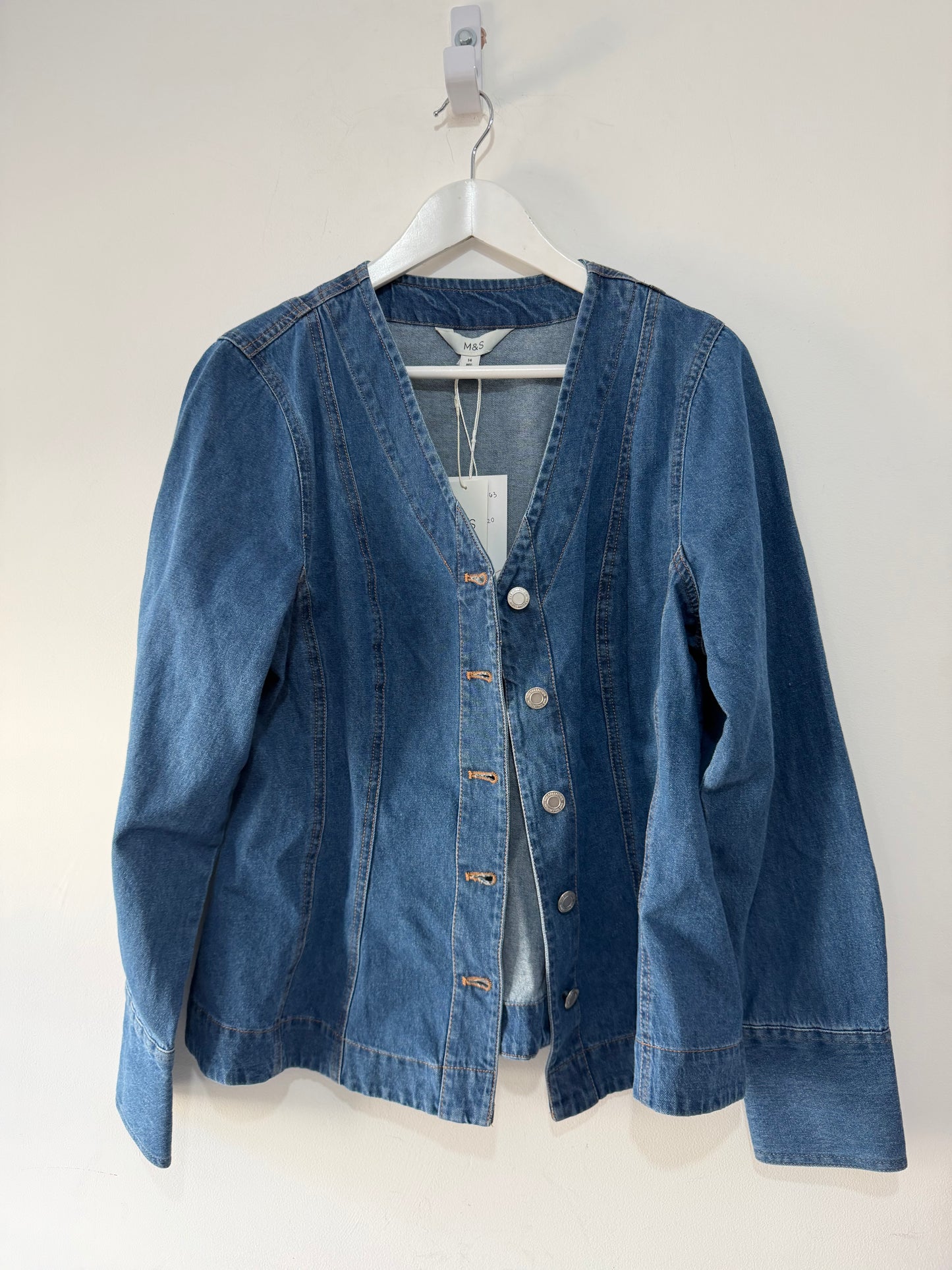 Preloved, Blue M&S Denim Jacket, 14