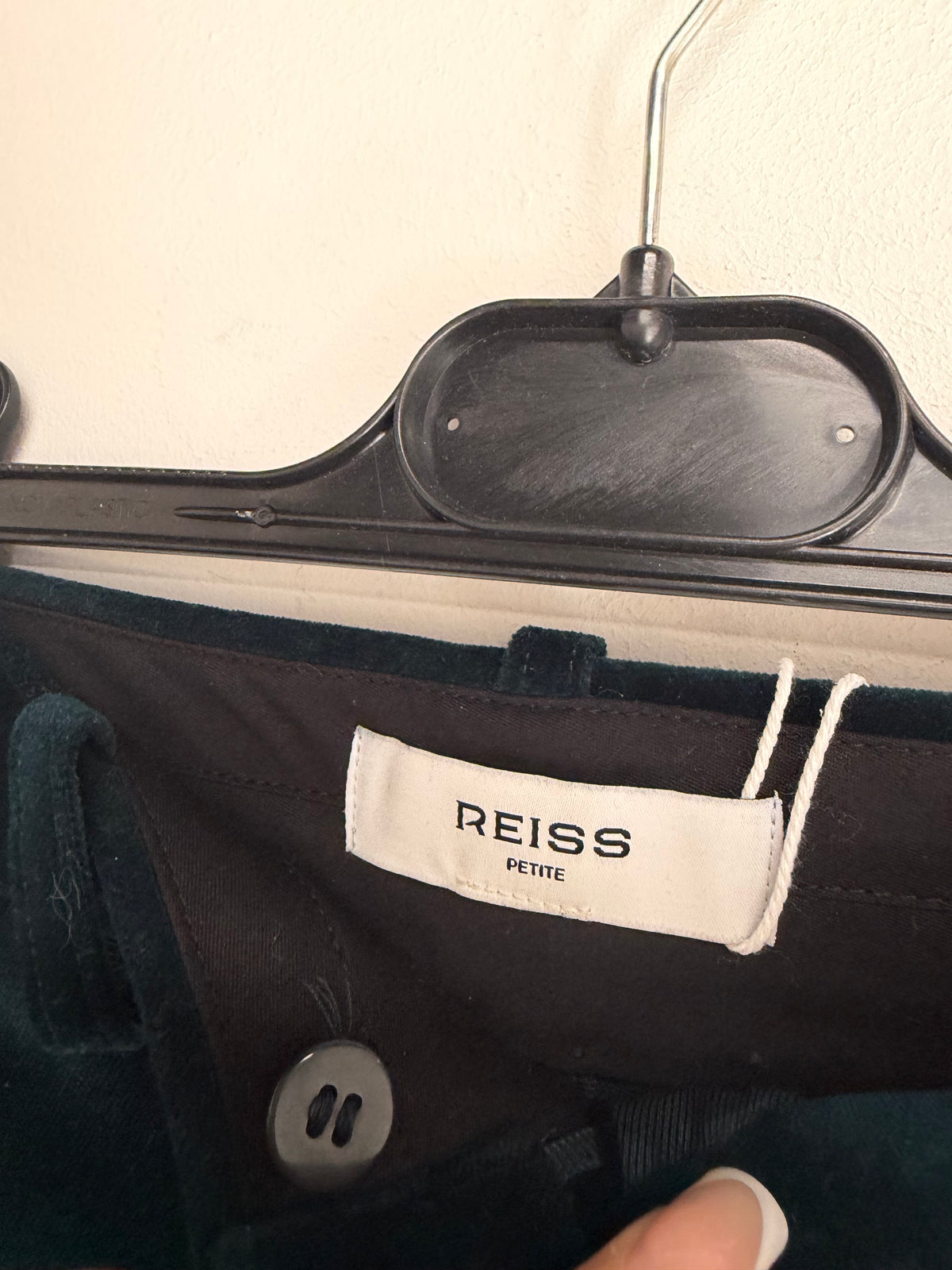 Preloved Reiss Trousers Size 10 Petite Teal