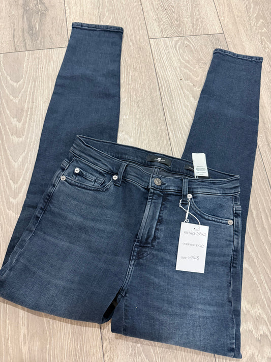 Indigo 7 for all Mankind Jeans, W28