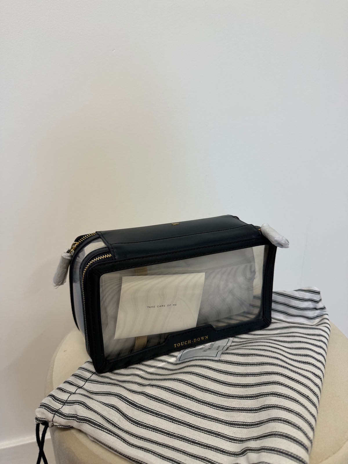 BNWT Anya Hindmarch Makeup bag Navy