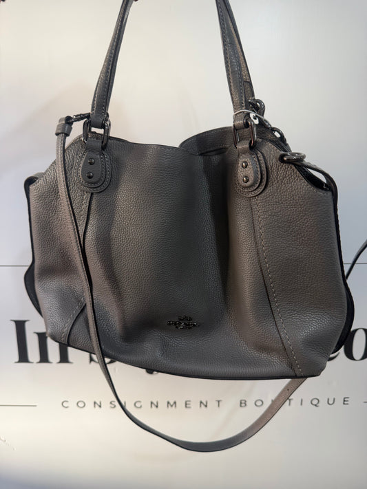 Grey Coach Bag