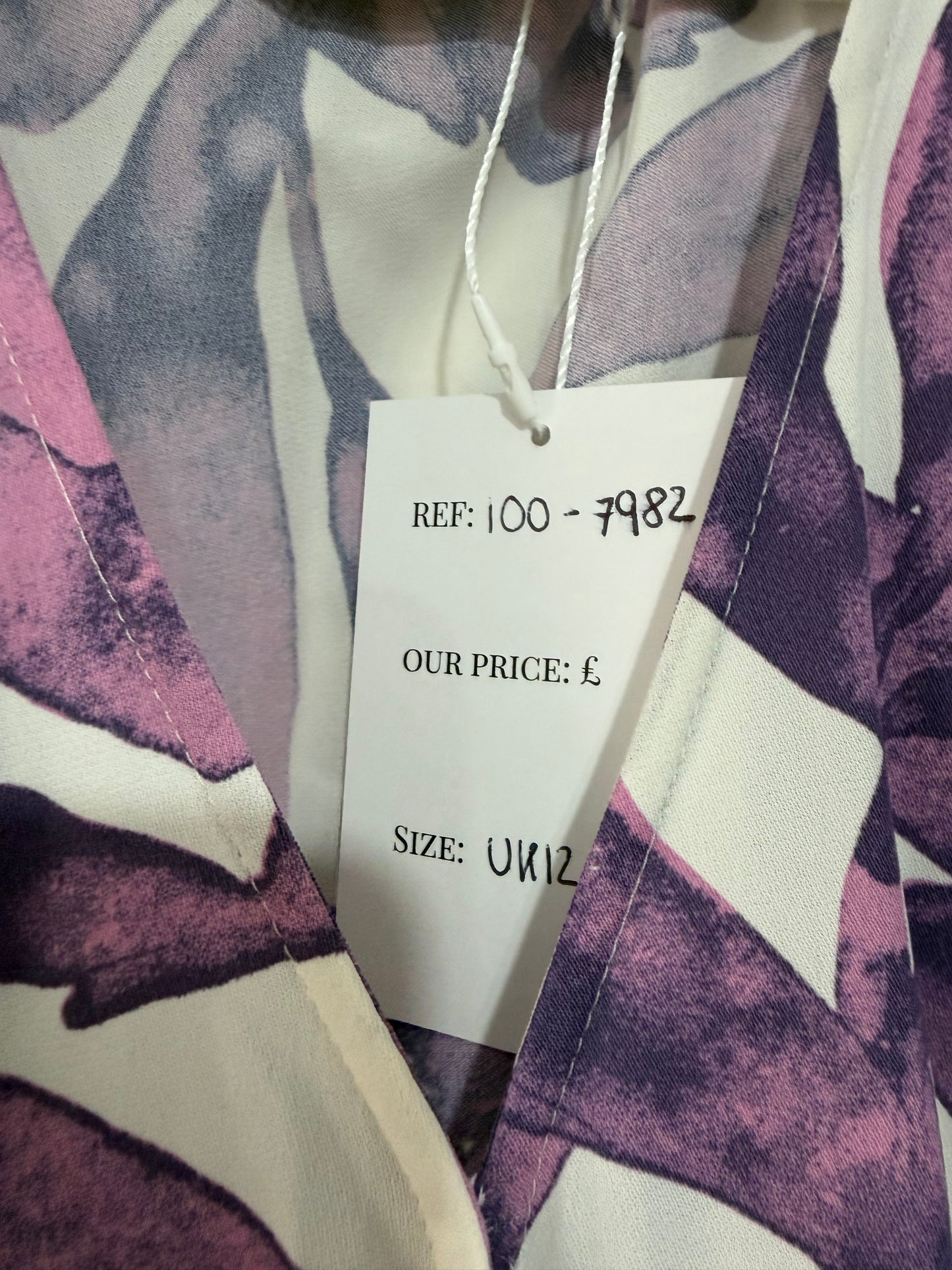 Preloved, Lilac Fabienne Chapot Dress, UK 12