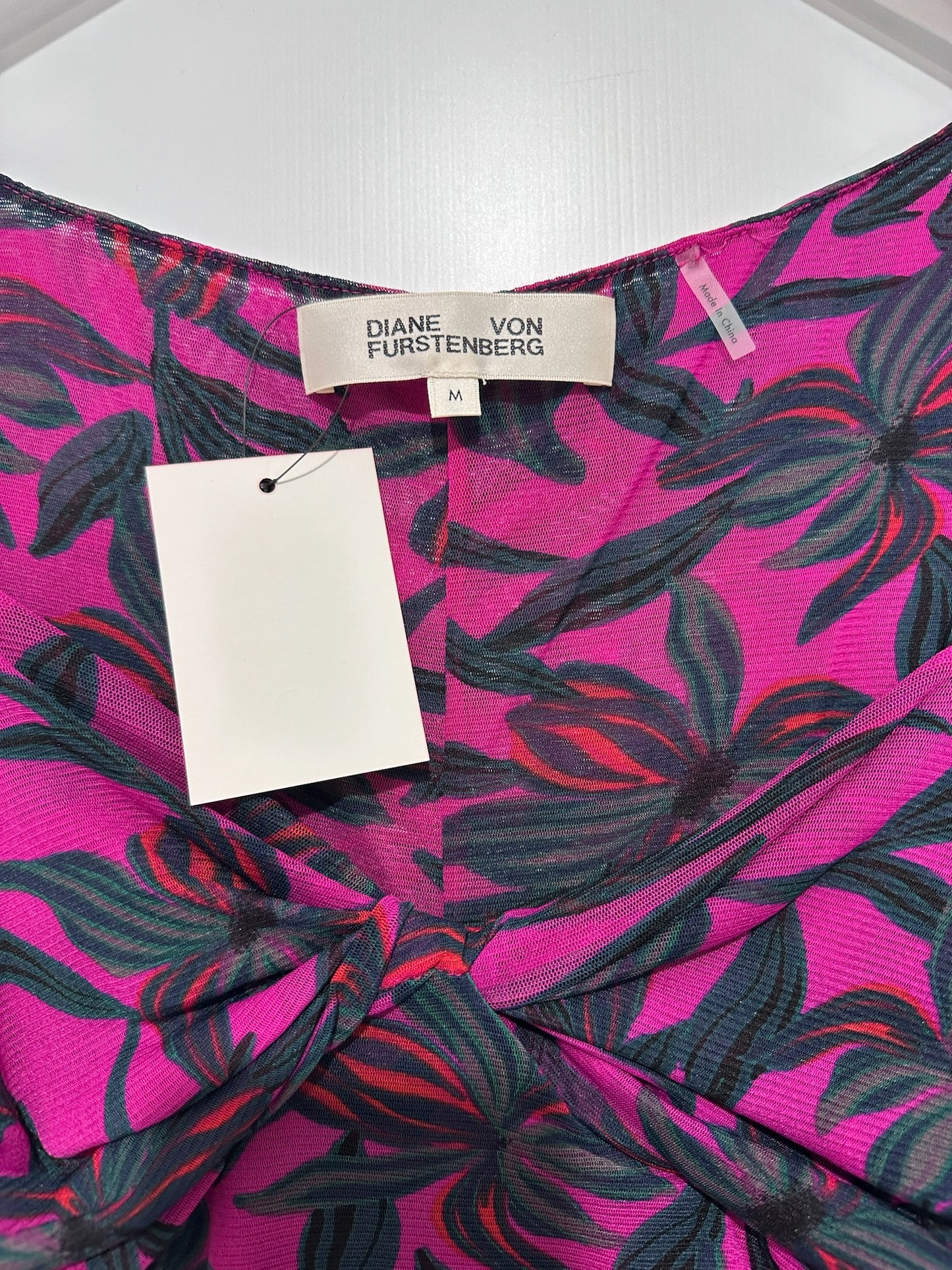 Pink DVF Dress, Medium