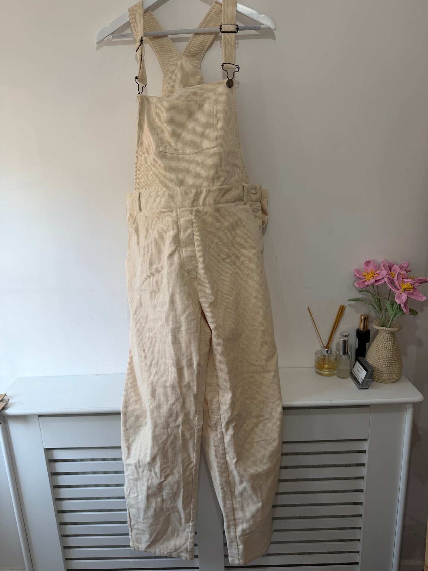 Preloved BRAND NEW Cream Aspiga Jumpsuit, Size L