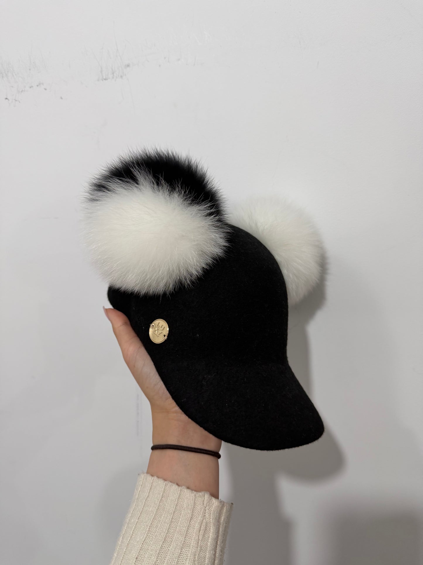 Real Fur Luxy London Cap, Removable