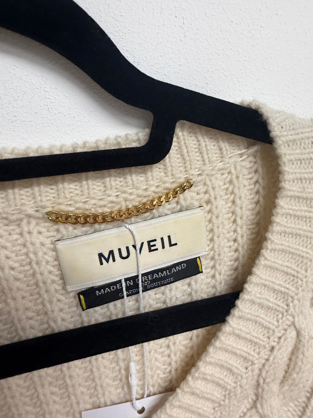 Preloved Muveil Jumper 40 Cream