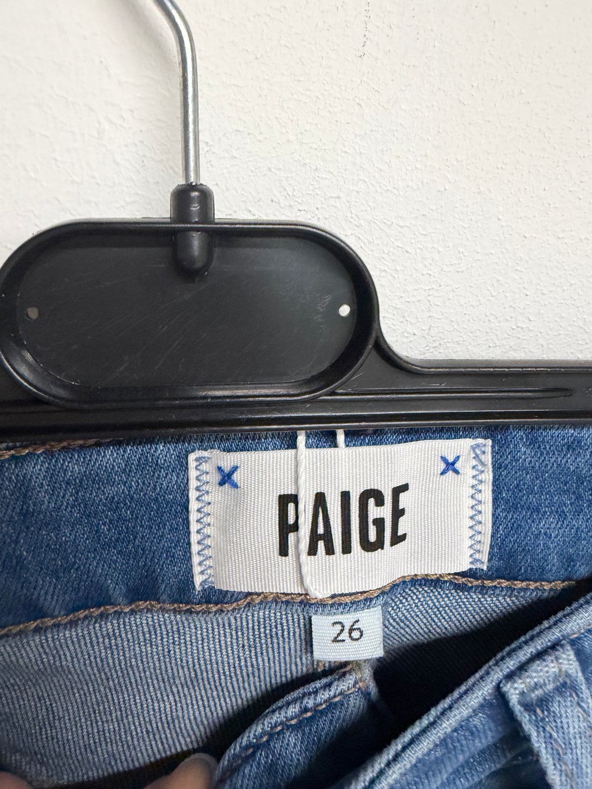 Preloved Paige Jeans Waist 26 Blue