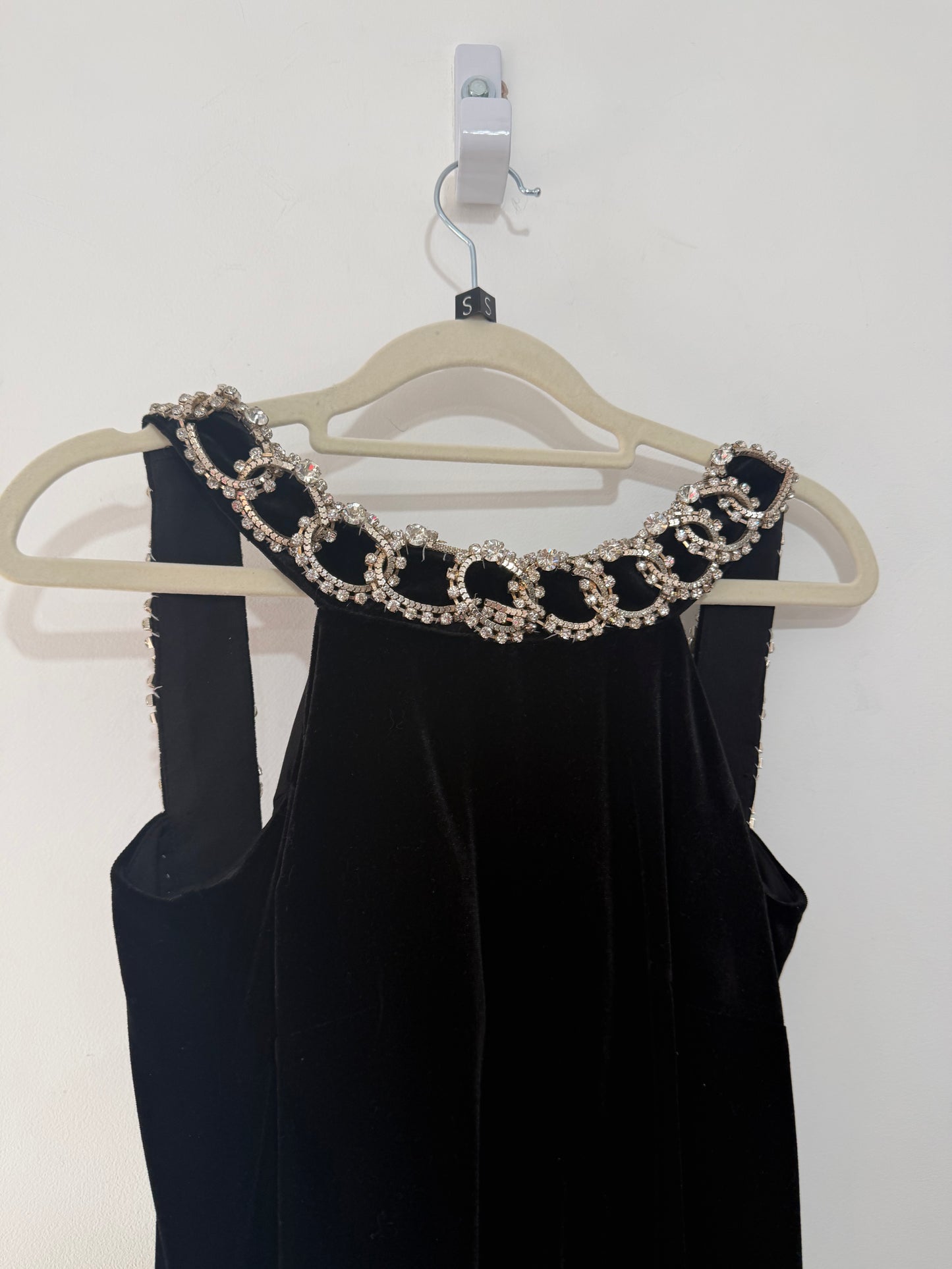 Preloved, Black Nataliya Couture Ballgown, Size 10 (8-10)