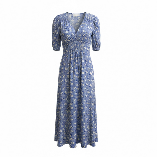Pre-owned, NEW, Blue Hobbs Dress, Size 8