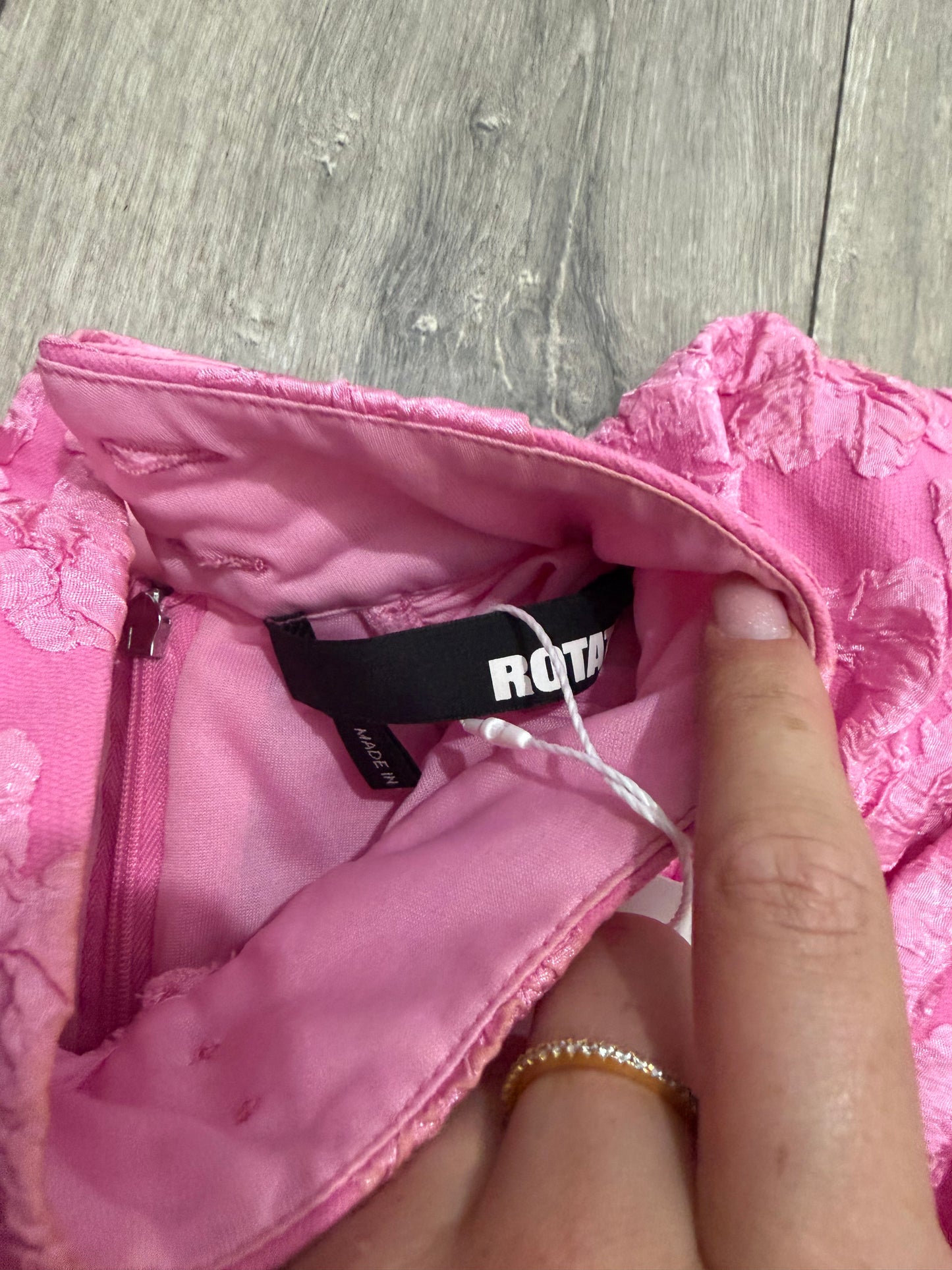 Pre-owned Pink Rotate Dress, Size 10