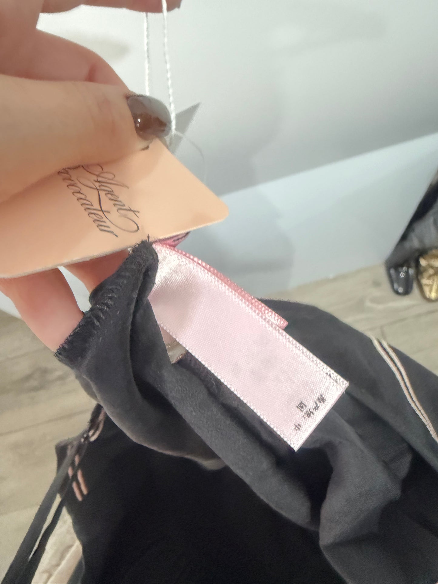 Black Brand New Agent Provocateur Cami, Size 3 (fits 10)