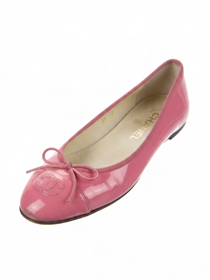 Preloved Chanel Ballet Flats Size 4 Pink