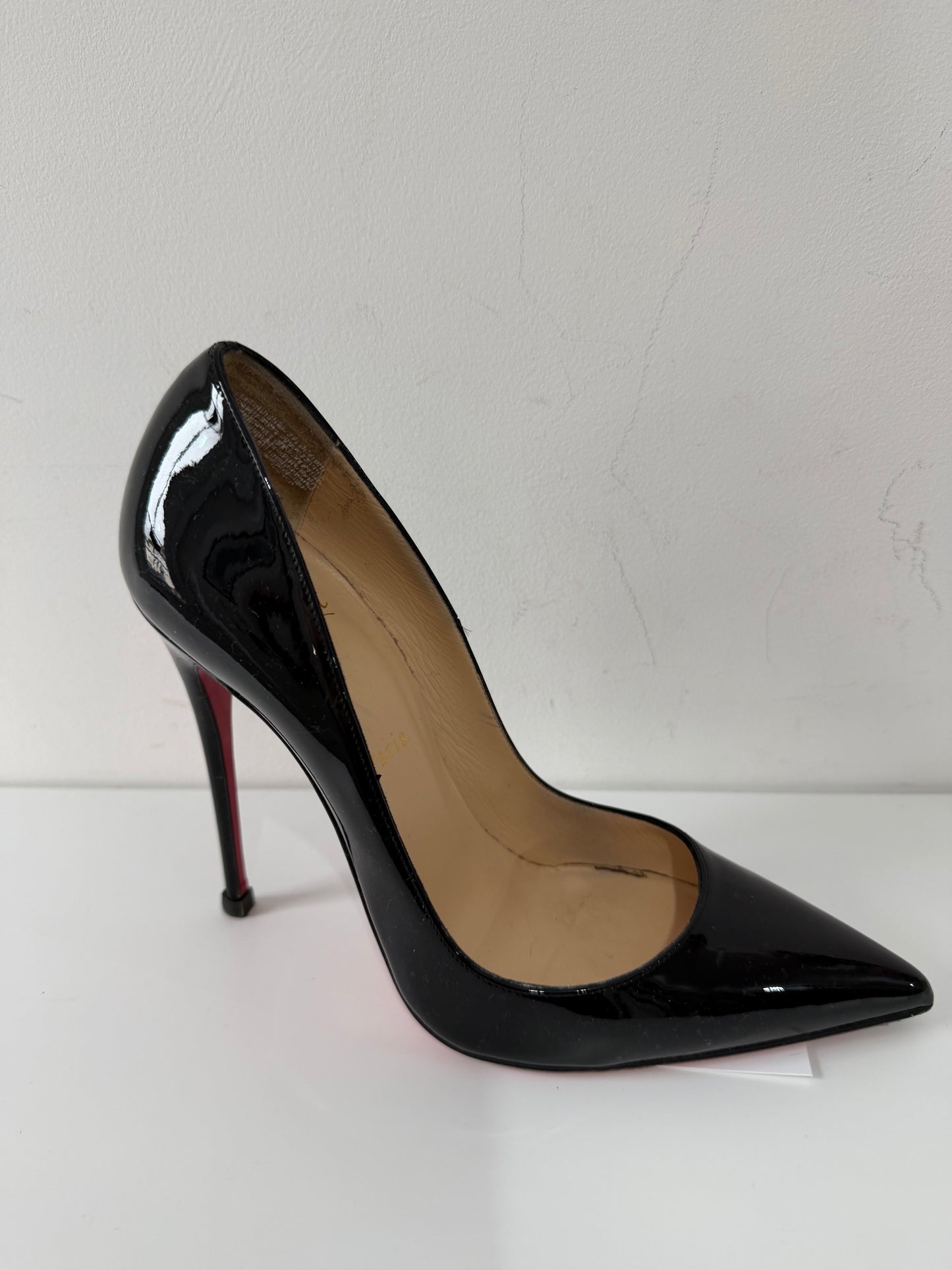 Preloved, Black Christian Louboutin Heels So Kate 120, Size 39.5 (UK 6.5)