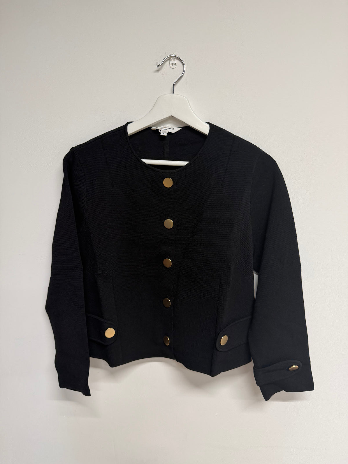 Preloved Lk Bennett Cardigan Size Medium Black
