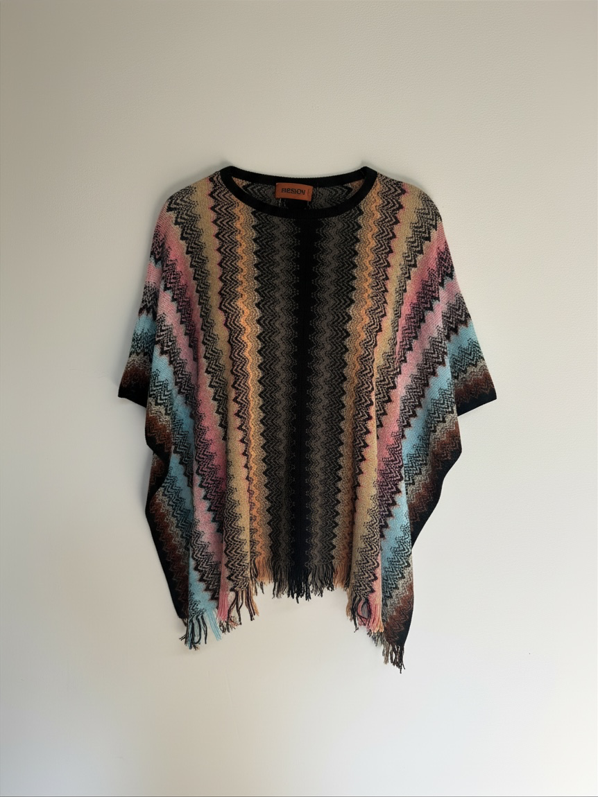 Preloved Missoni Poncho One Size Multi
