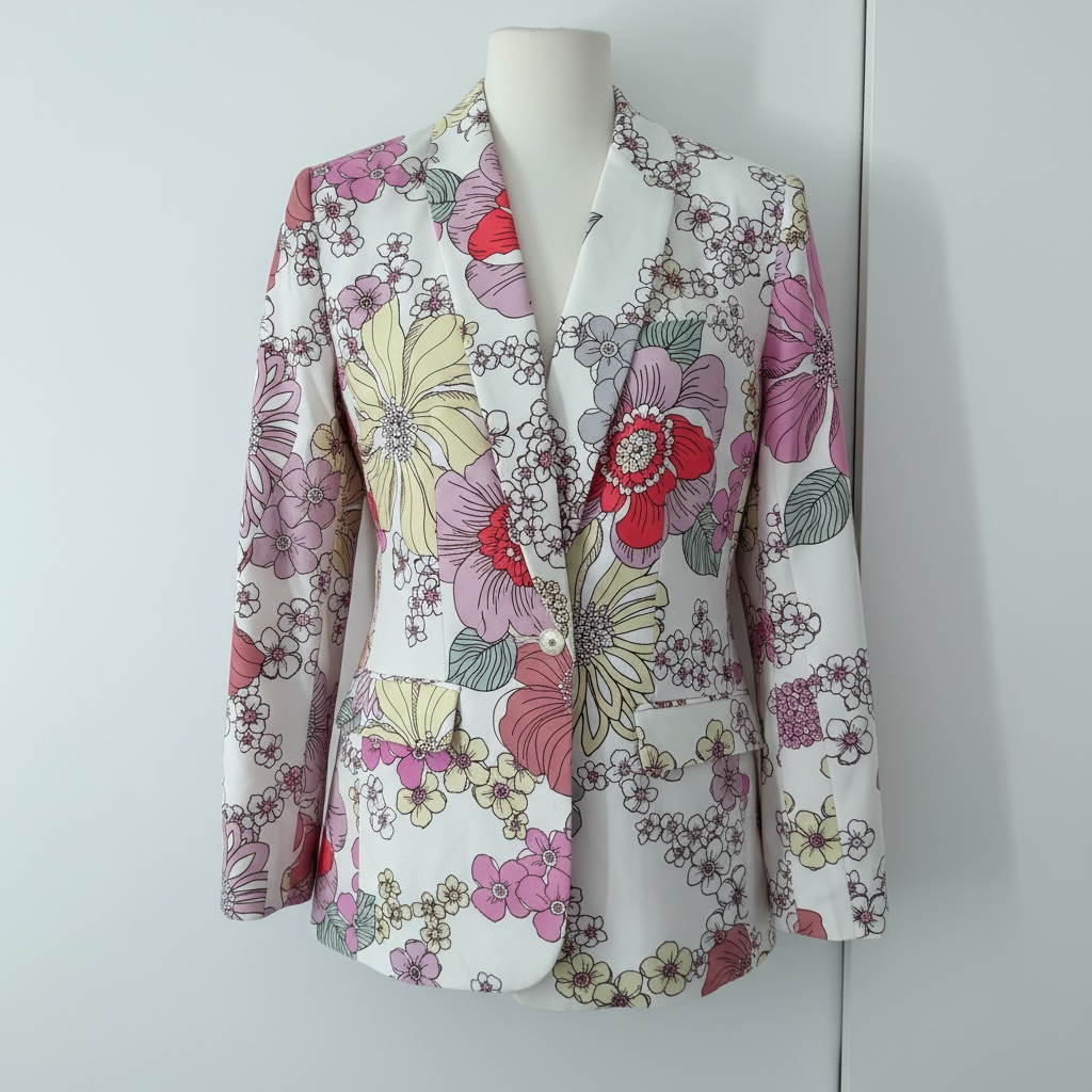 Pre-Loved Floral Dea Kudibal Blazer, L, BNWT