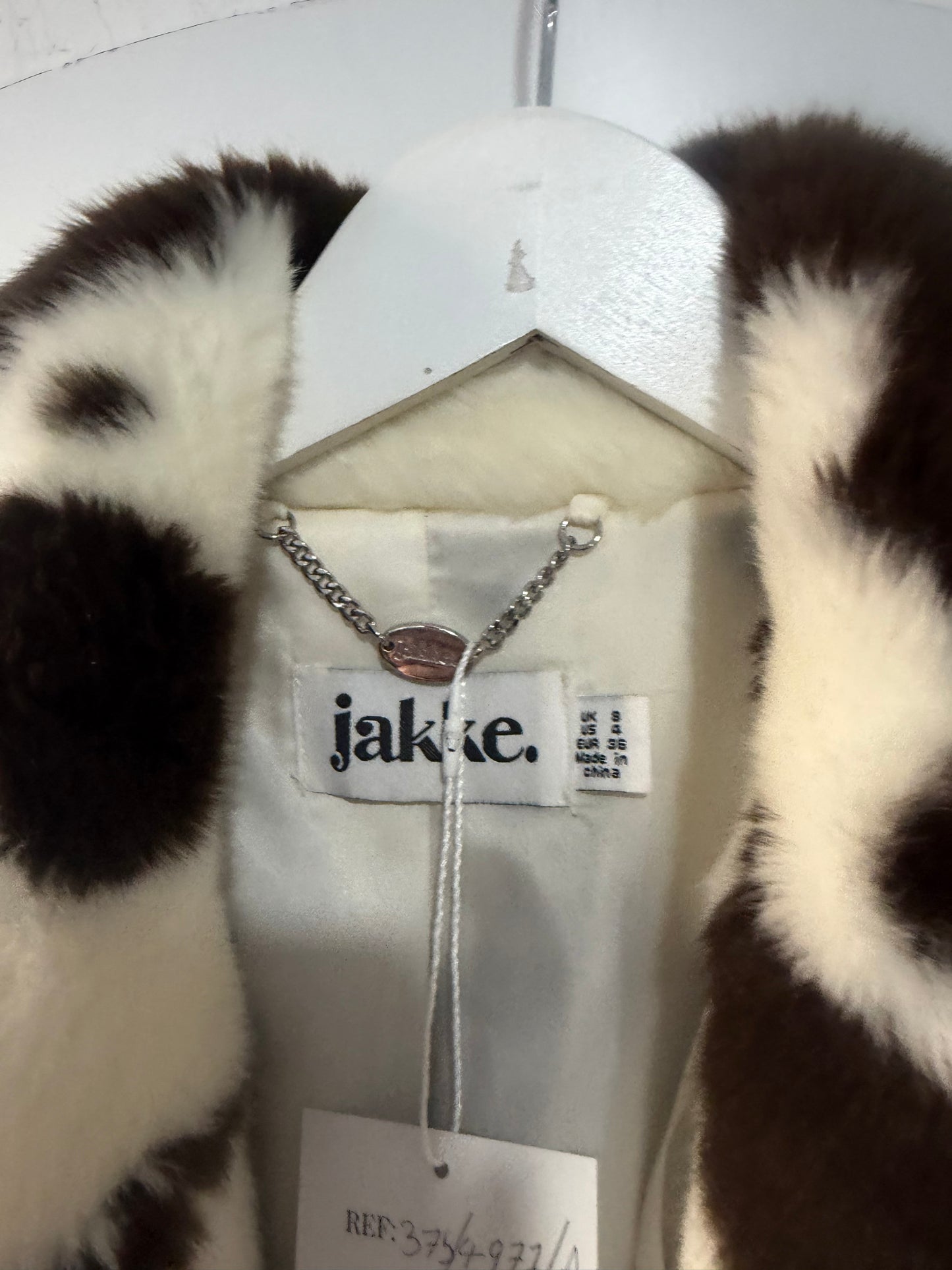 Cow Jakke Coat, Size 8-10