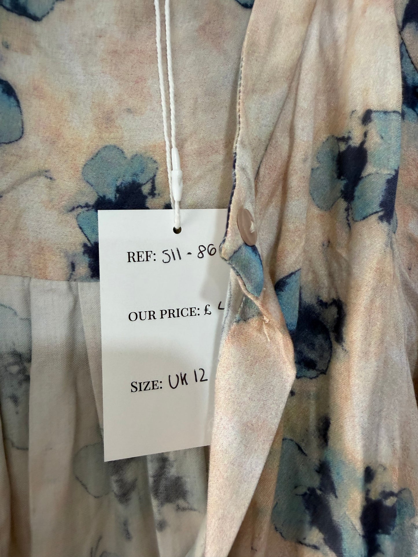 Preloved, Pink  Bruuns Bazaar Blouse, UK 12
