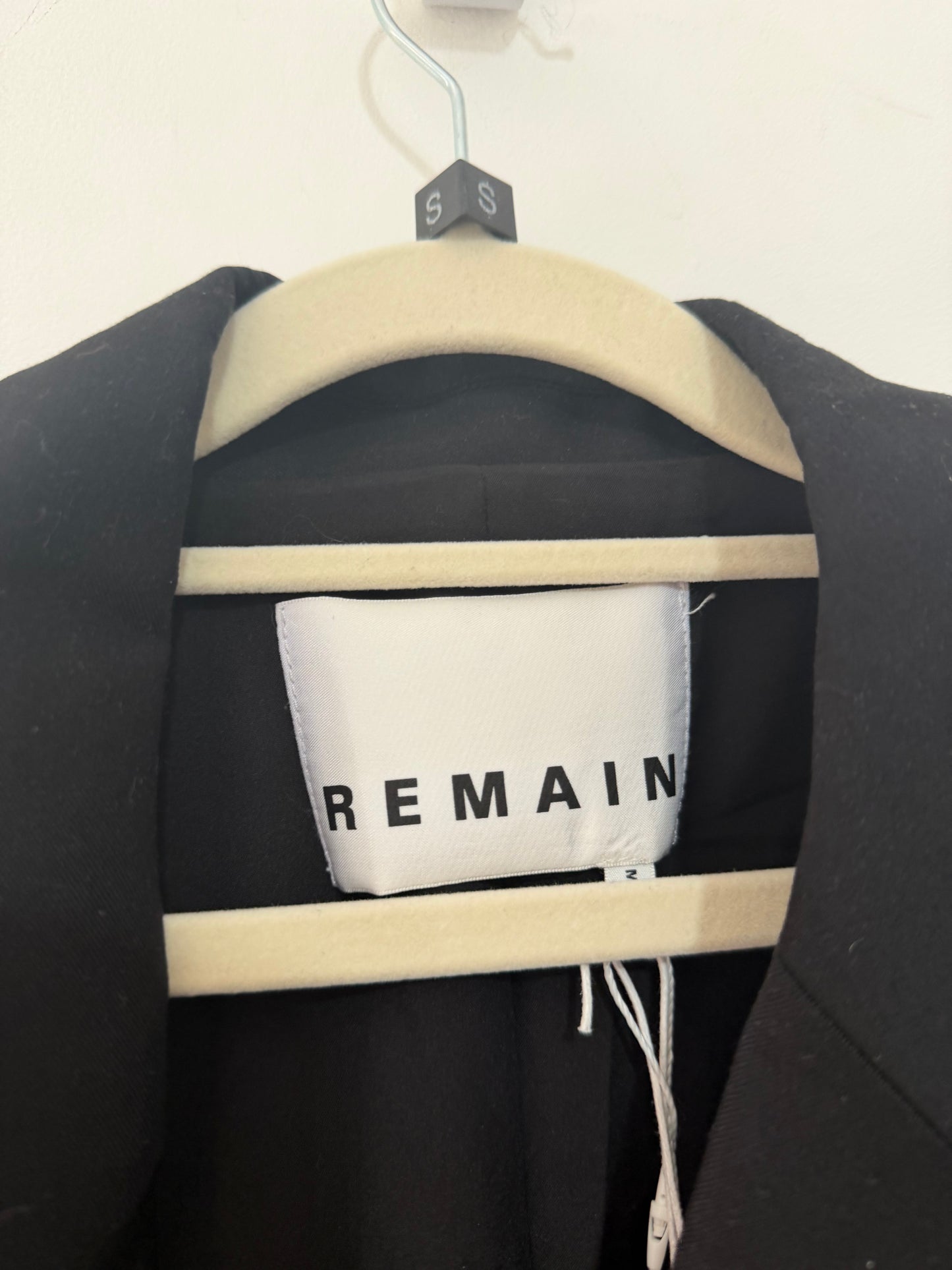 Preloved, Black Remain Blazer, UK 8