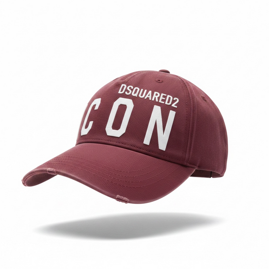 Pre-loved Burgundy Dsquared2 Hat