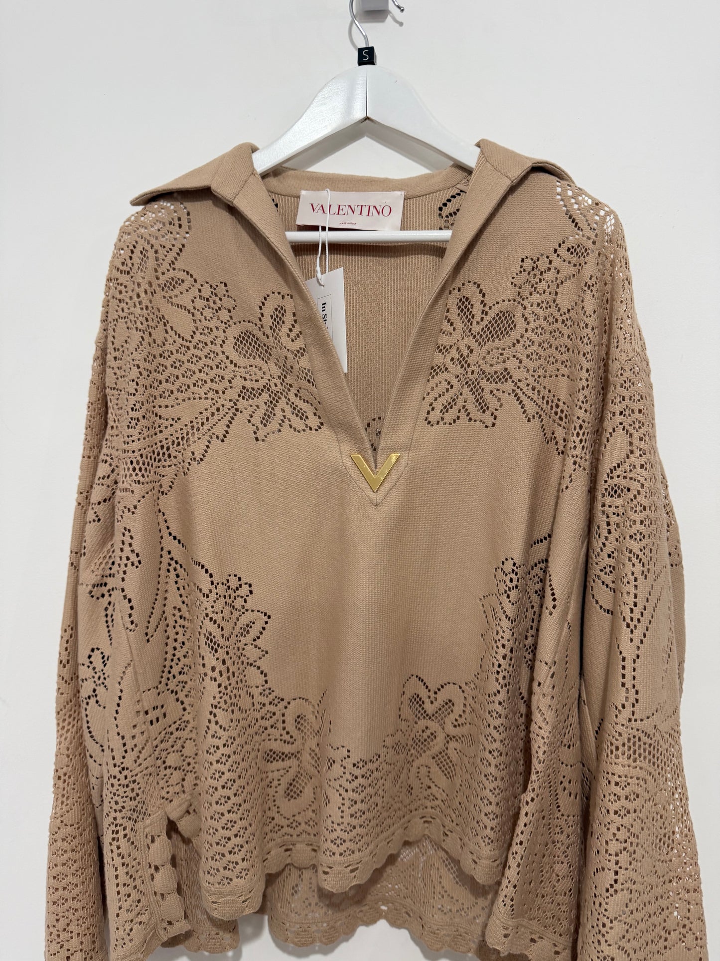 Pre-owned, Nude Valentino Garavani Summer Set - Top & Shorts, Size UK 8 (8-10)