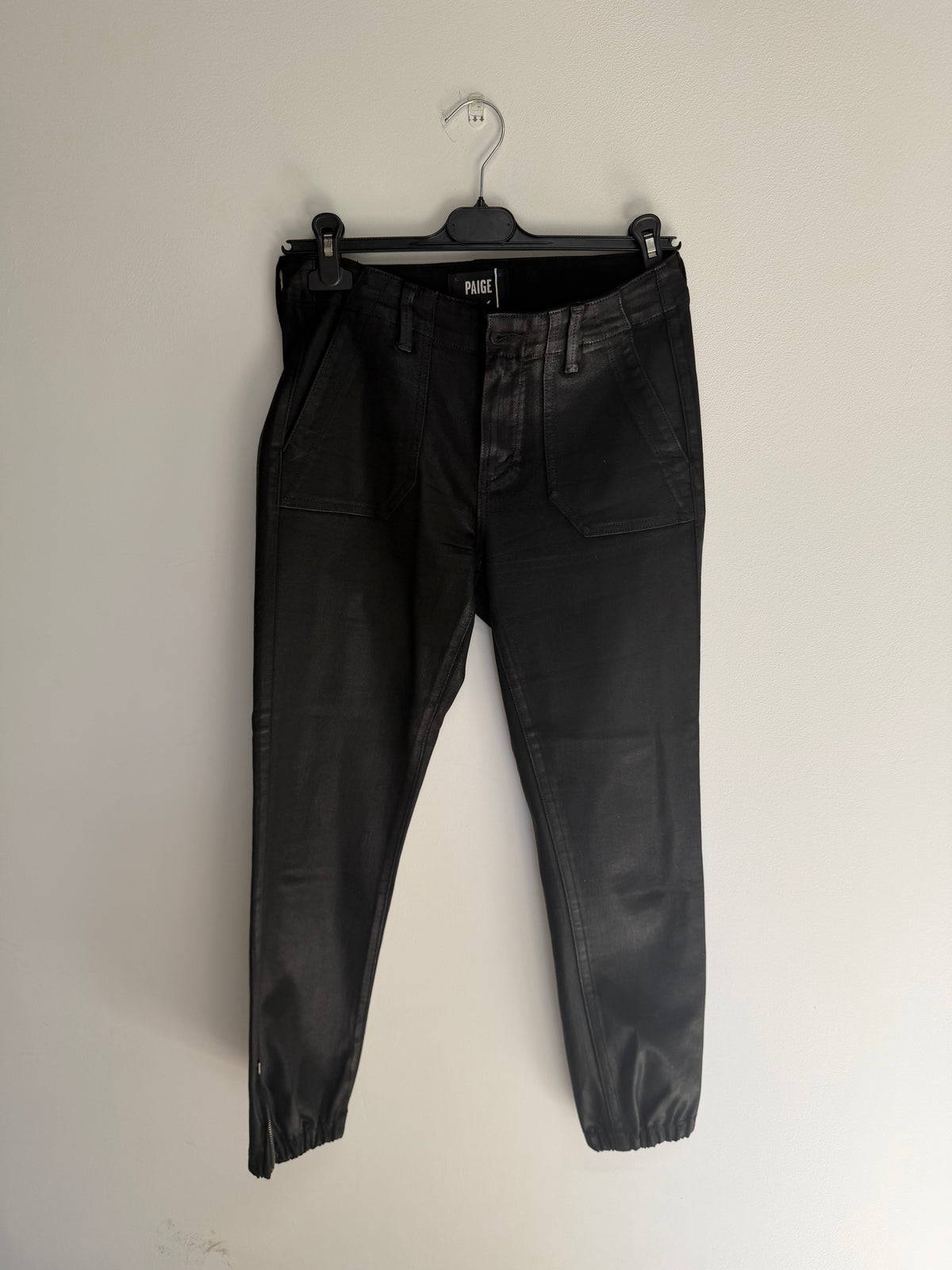 Preloved Paige Jeans Waist 26 Black