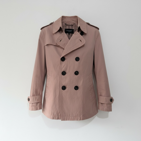 Preloved, NEW, Lilac Burberry Trench Coat/Dress, Size UK 4-6 (XS)