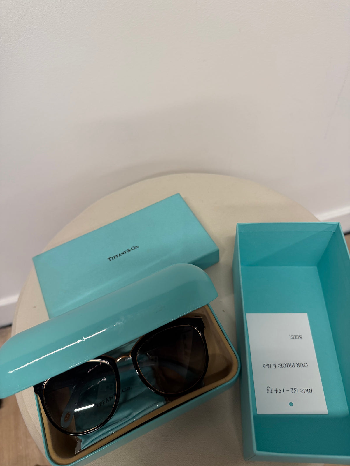 Preloved Tiffany & Co Sunglasses Black