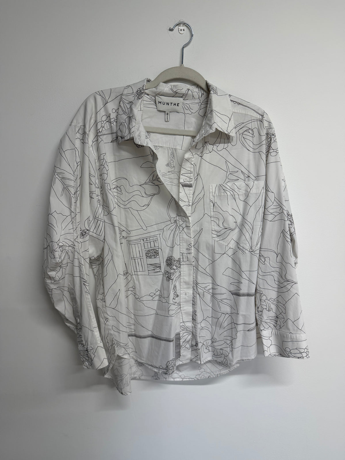 Preloved Munthe Shirt 38 White