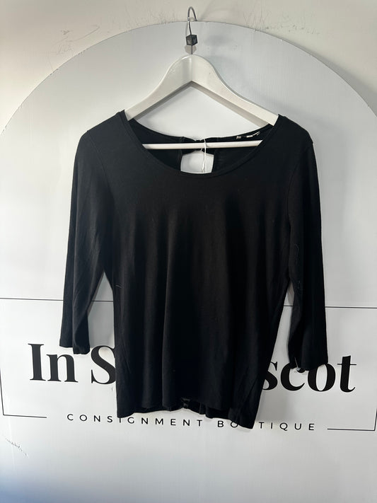 Bow Back Claudie Pierlot Top, Size S/M