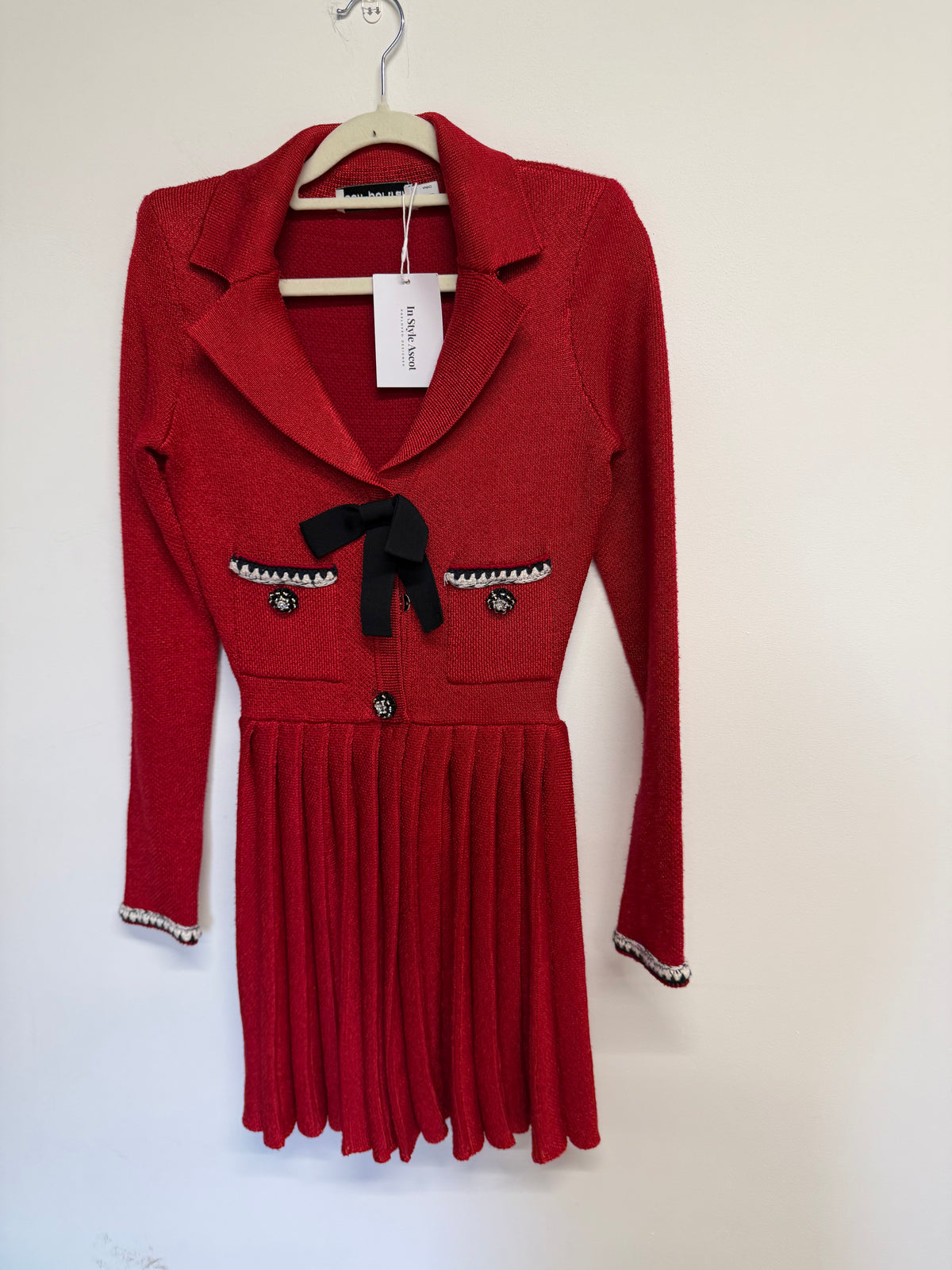 Preloved Self-Portrait Dress Size S (8) Red