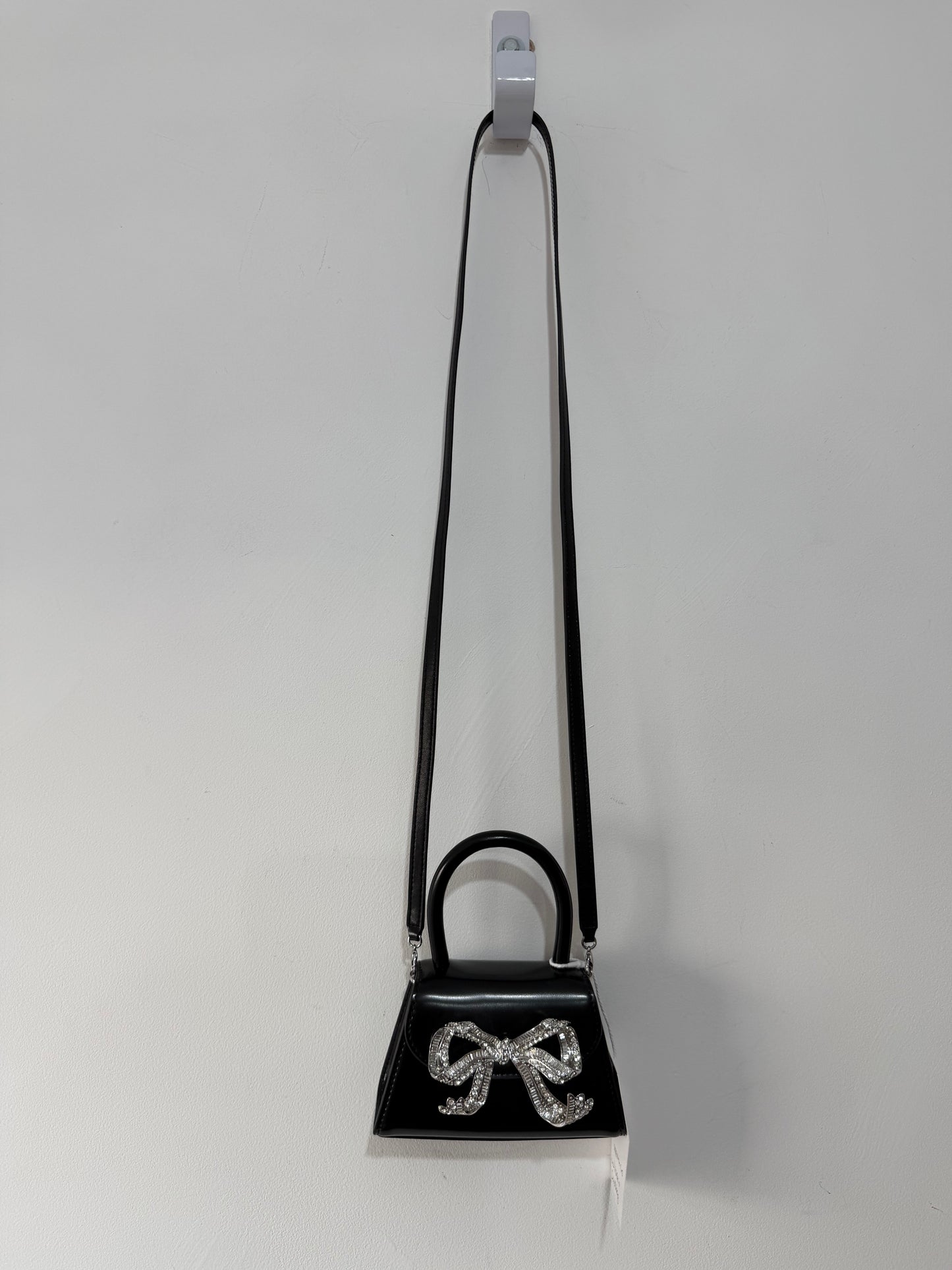 Preloved Self-Portrait Micro Bag Mini Black Bow Bag