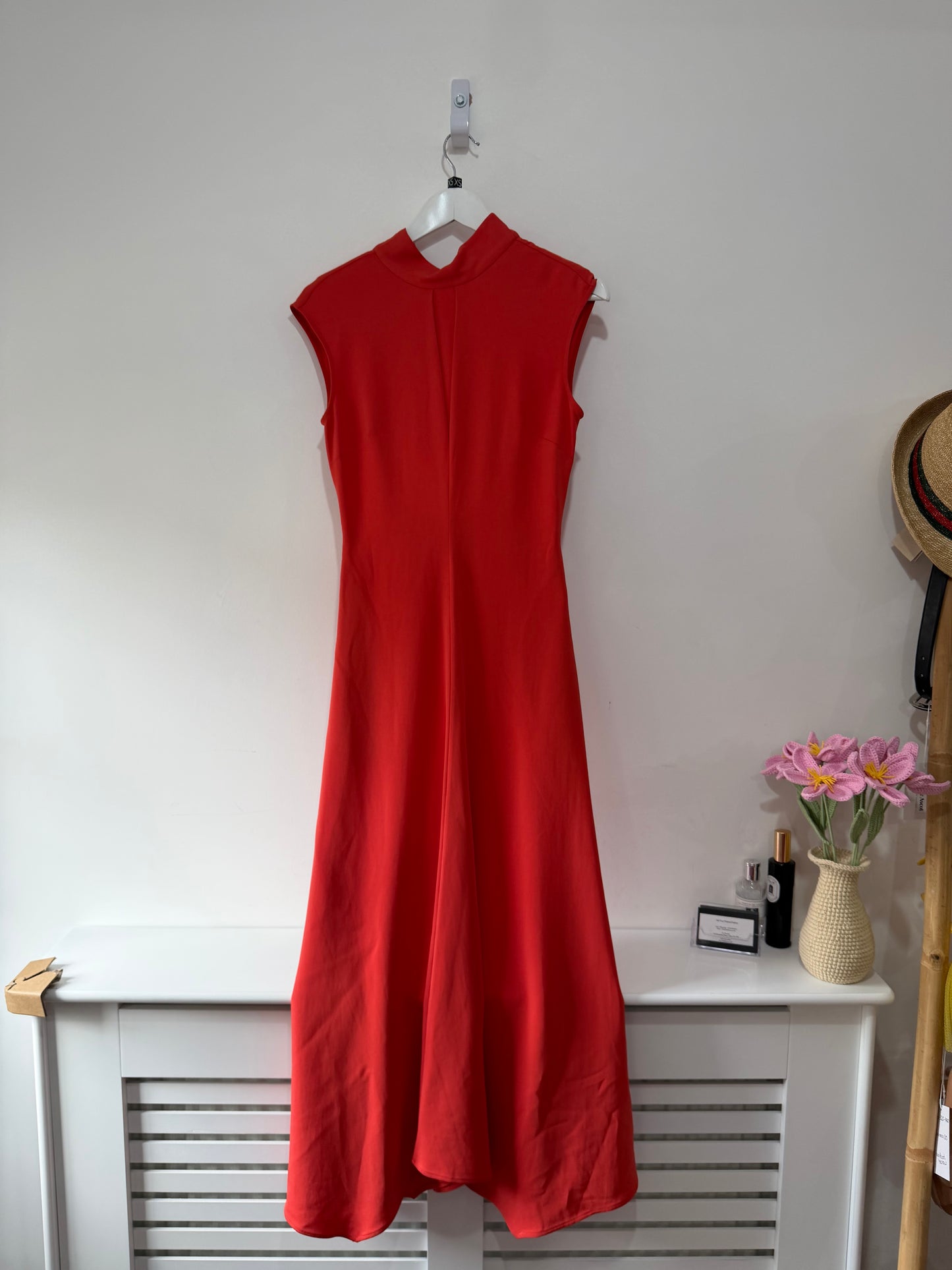 Preloved, Orange Reiss Dress, UK 4