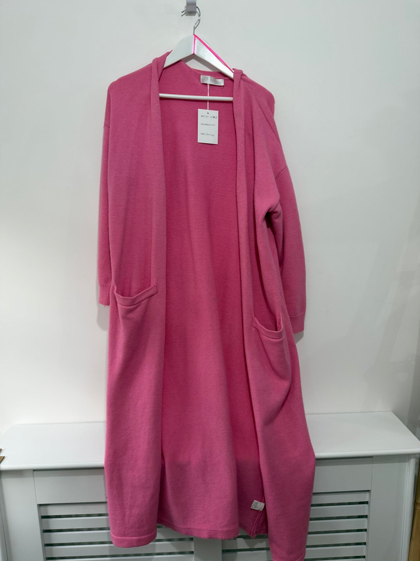 Pink OR Cardigan, One Size