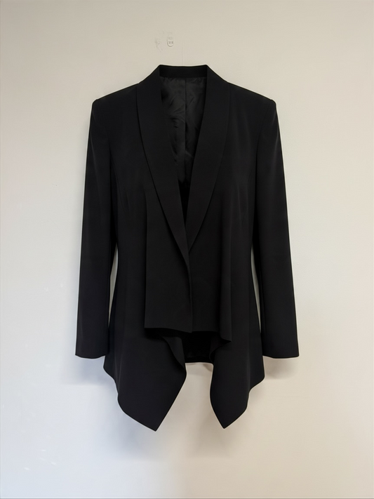 Preloved Blu Charme Blazer Size UK 10 Black