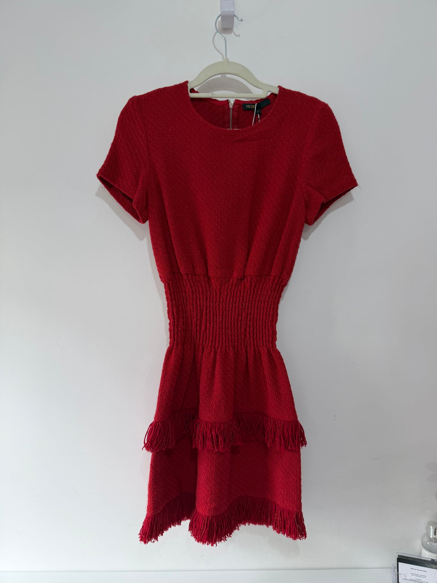 Red Maje Dress, Size 1