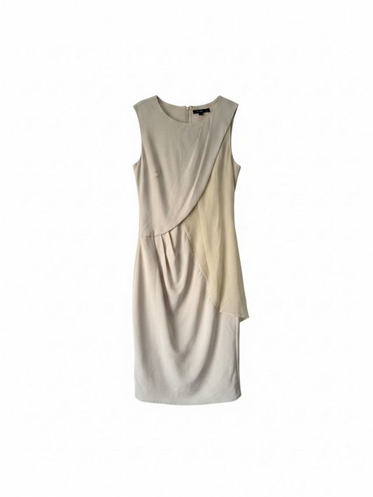 Preloved Poleci Dress Size 6-8 Beige