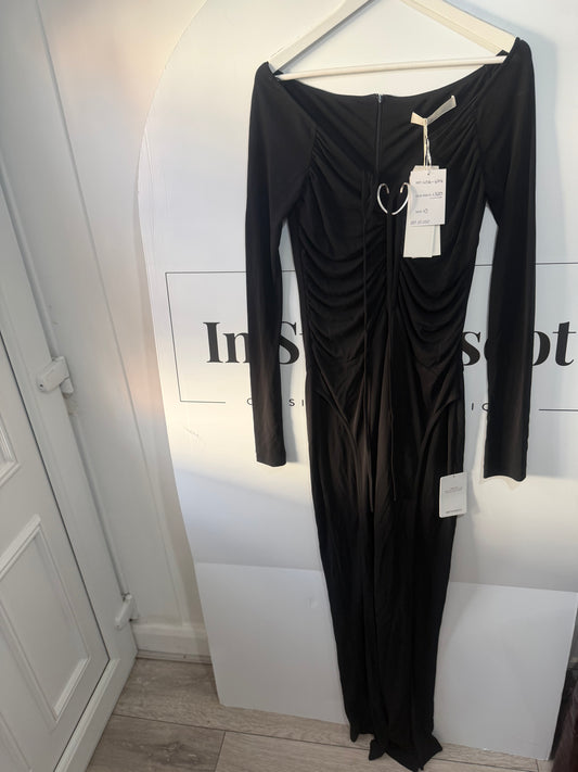 Black Dion Lee Long Dress, Size S