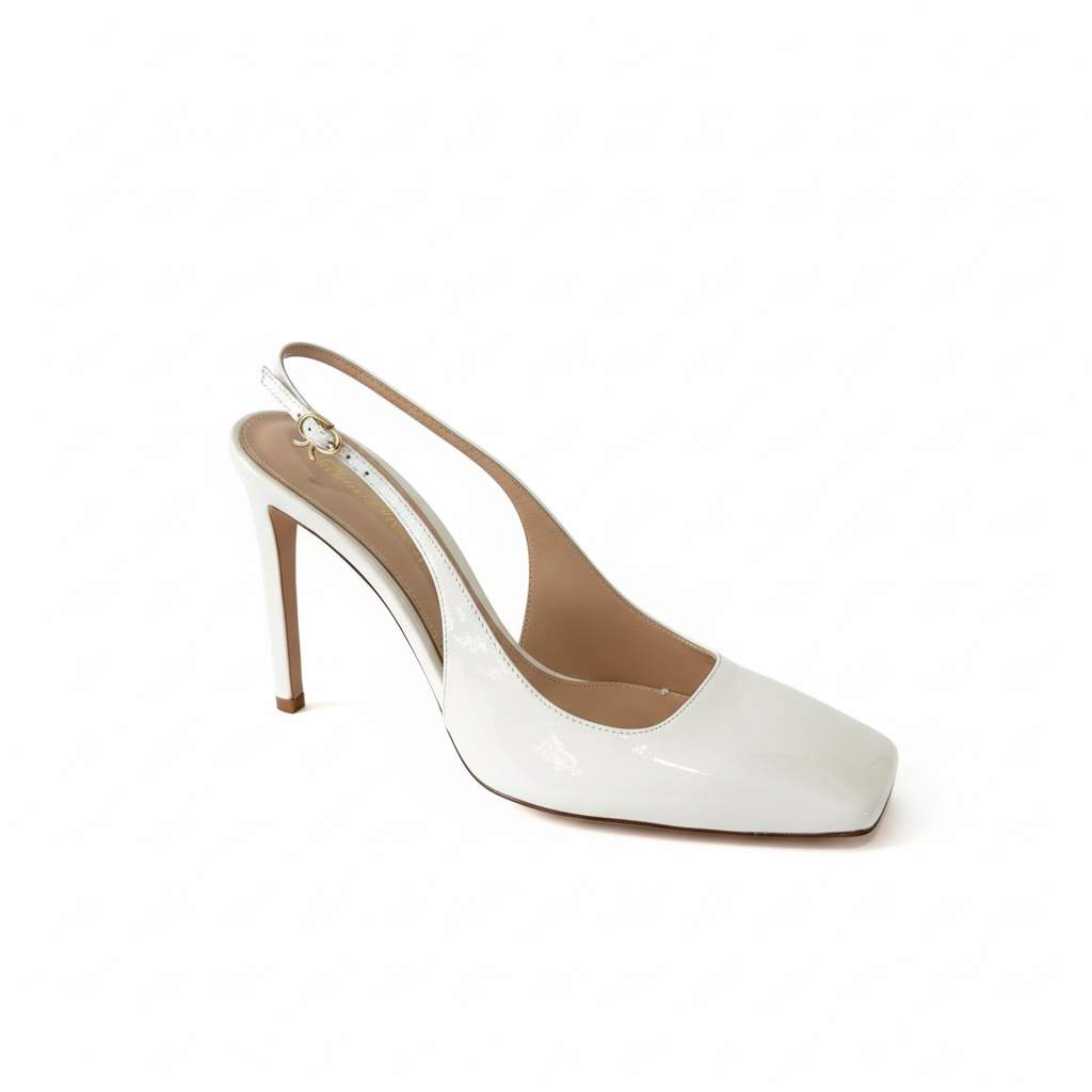 Pre-owned, White Gianvito Rossi Heels, Size 6 (39)